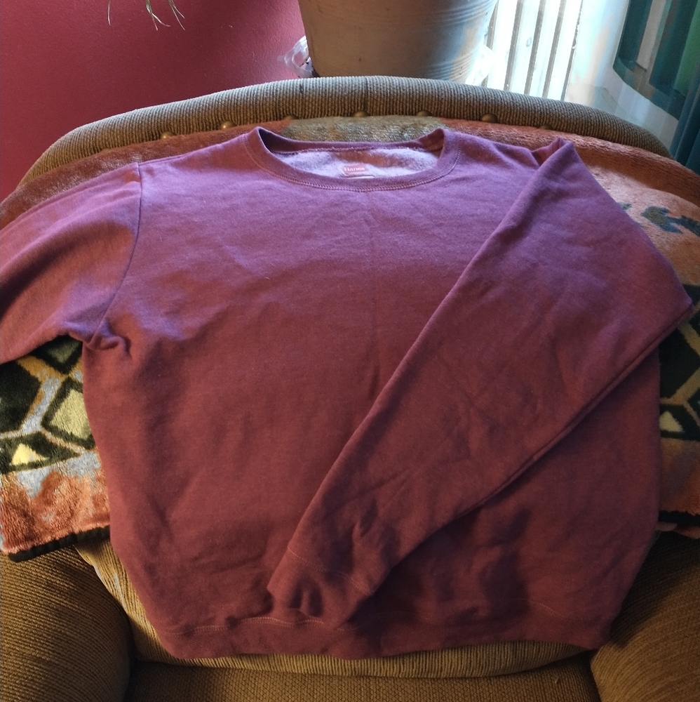 Purple lounge sweater